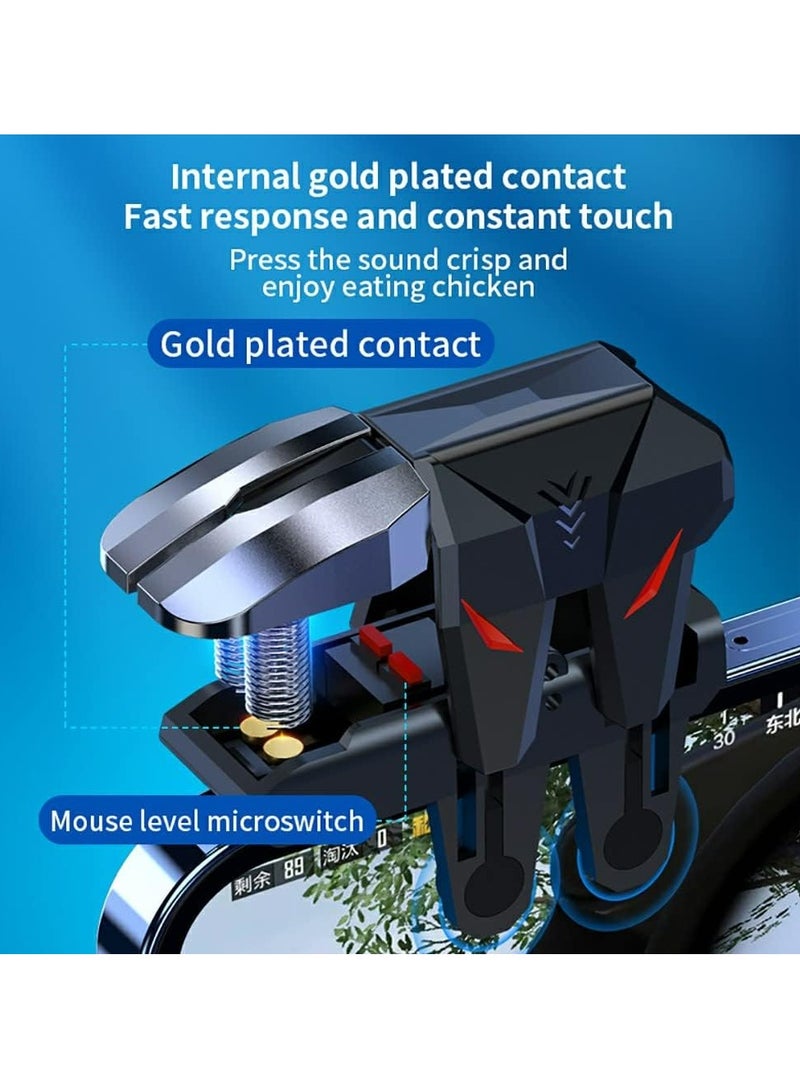 Mobile Controller Gaming Triggers Joystick Game Phone L1R1 L2R2 Accessories Fit for iPhone iOS Android Smartphone  - Image 5