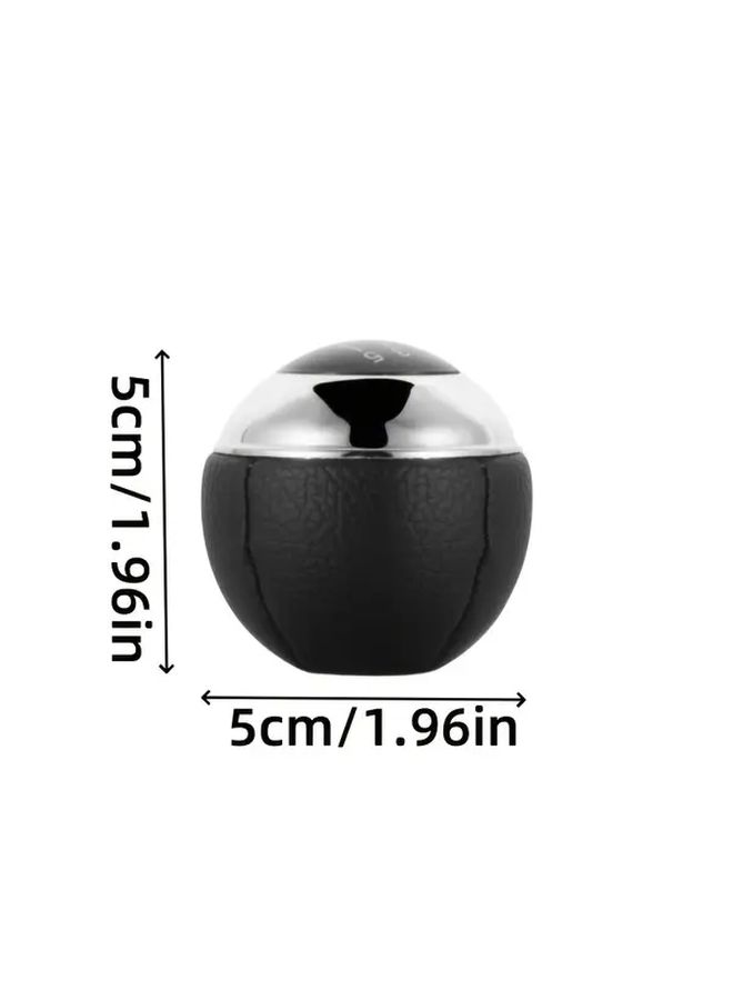 5 Speed Manual Shift Knob Shifter Lever Chrome Black Direct Fit Mini Cooper - Image 2