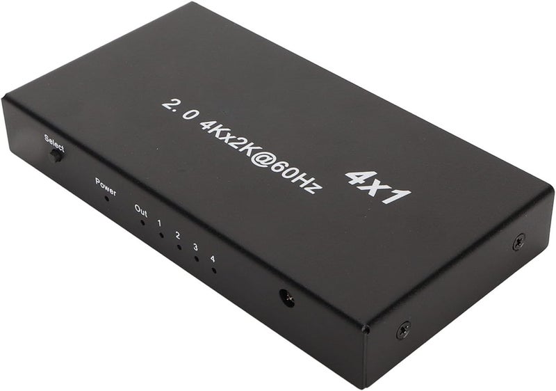 كلاراكو تبديل واجهة الوسائط المتعددة 4K HD لـ HDMI Set Top Box، تشغيل سلس على Iron 4x1 Selector، محول الوسائط المتعددة عالي الدقة لأجهزة تلفزيون 4K (قابس الولايات المتحدة) - Image 4