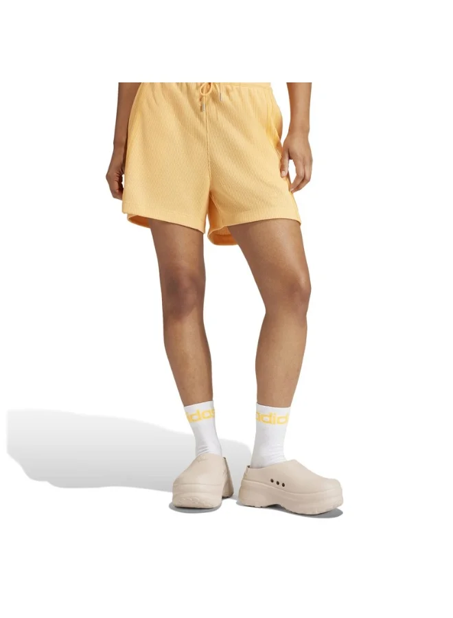 adidas شورت أديداس KNITTED للنساء برتقالي من Originals
