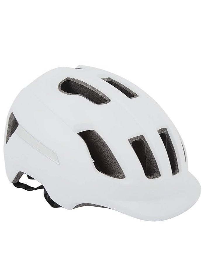 دونيسو - Commuting helmet, detachable lining leisure cycling protective helmet, anti fall, anti-collision, breathable, suitable for electric bicycles,  unisex,white - Image 1