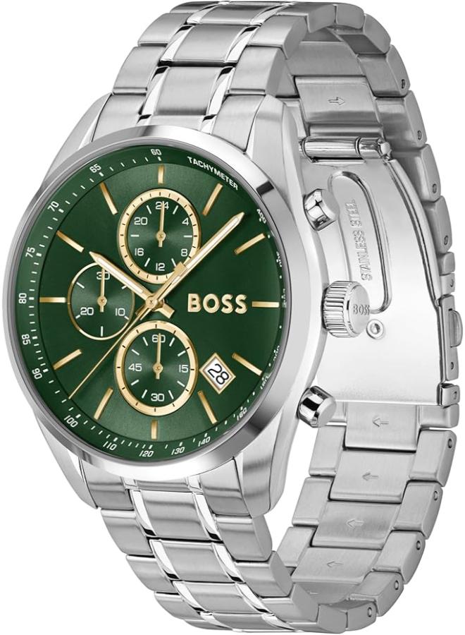 BOSS Quartz analog Watch steel bracelet - Image 2