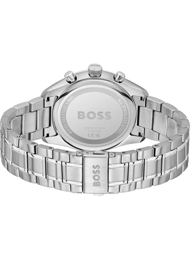 BOSS Quartz analog Watch steel bracelet - Image 3
