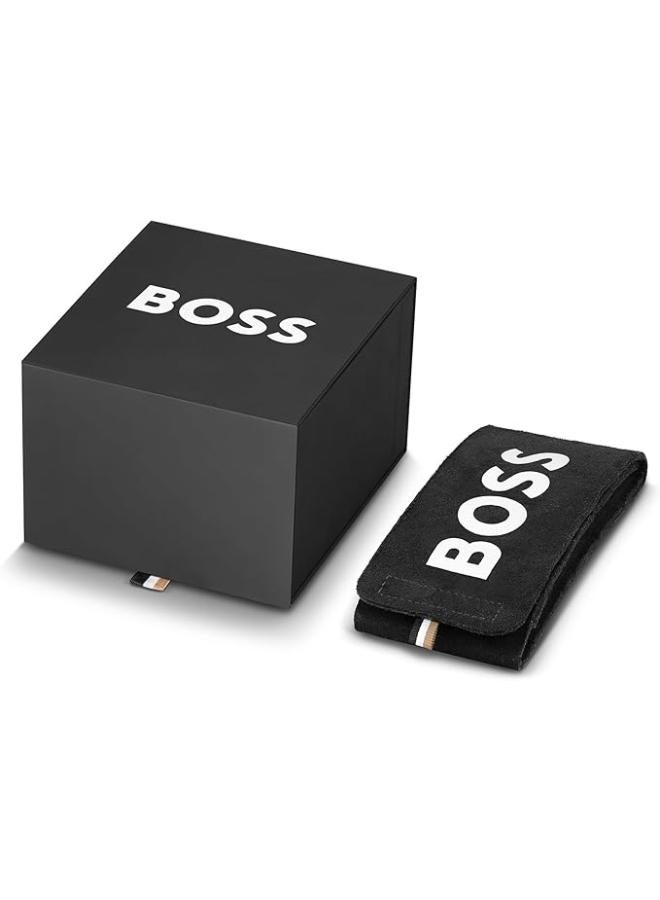 BOSS Quartz analog Watch steel bracelet - Image 4