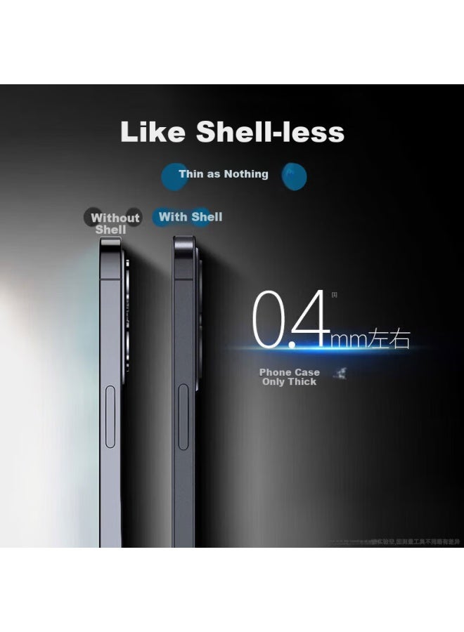 Divi Ultra-Thin 0-G Feel Case For Iphone 12, Full Protection Slim Heat Dissipation Frosted Semi-Transparent Shockproof Hard Shell, Luxury Style For Men And Women - Image 2