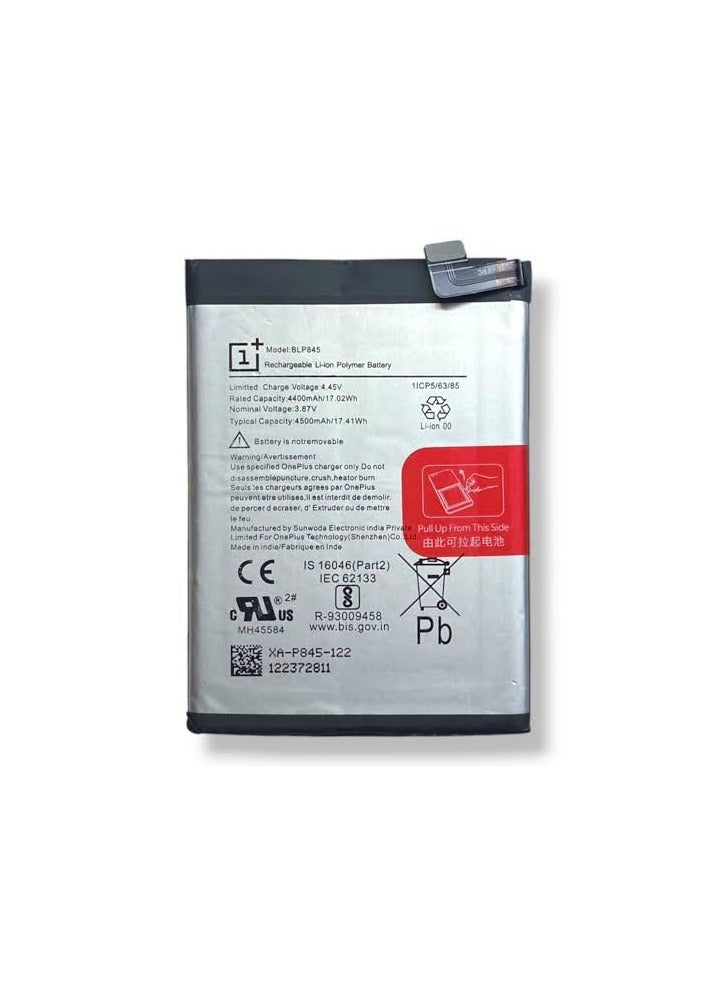 OEM Battery Replacement OnePlus Nord CE 5G - BLP845