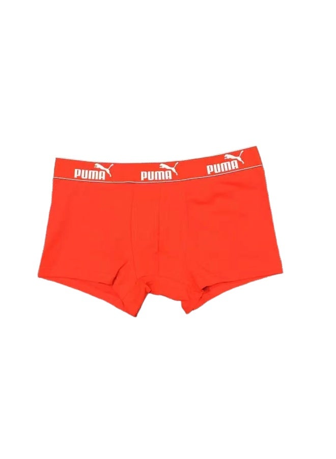PUMA Men's Underwear Red, Blue and White 3-in-1 Set (XL) - Image 4