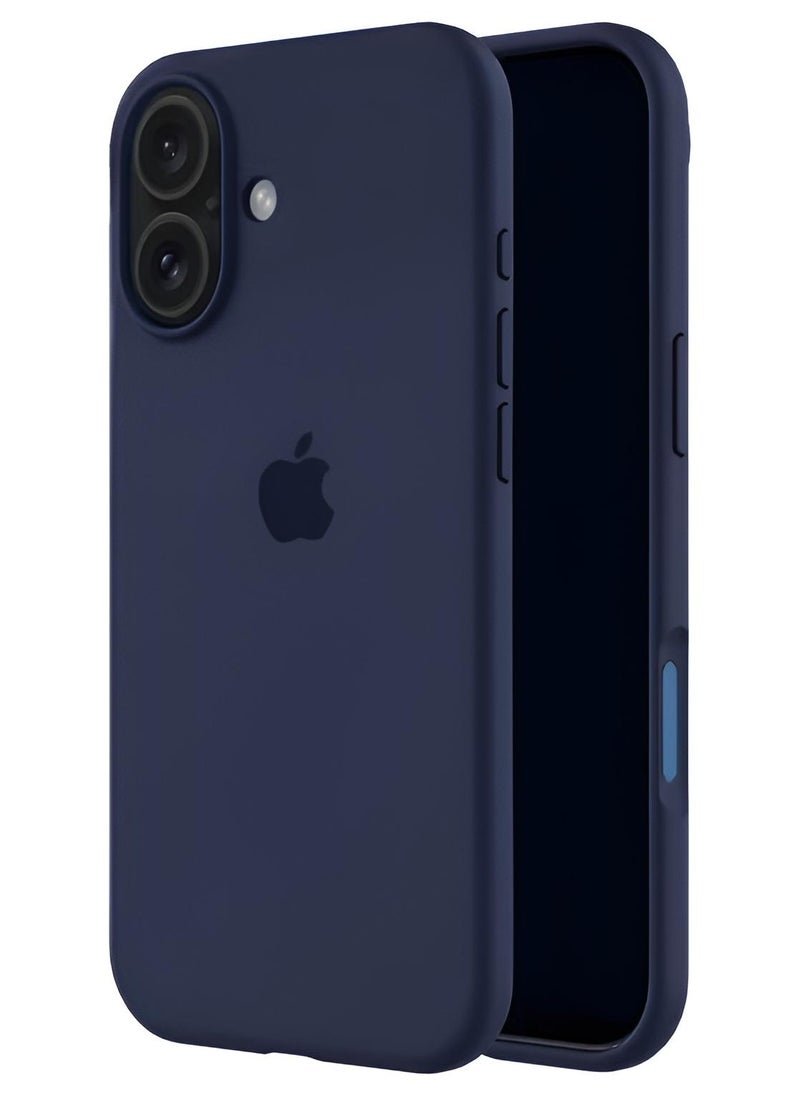 اليشمك جراب iPhone 17 من السيليكون السائل الفاخر، غطاء هاتف ناعم مغطى بالكامل بثلاث طبقات لهاتف iPhone 17، بطانة من الألياف الدقيقة مضادة للخدش، جراب هاتف iPhone 17 مقاس 6.3 بوصة - Image 1