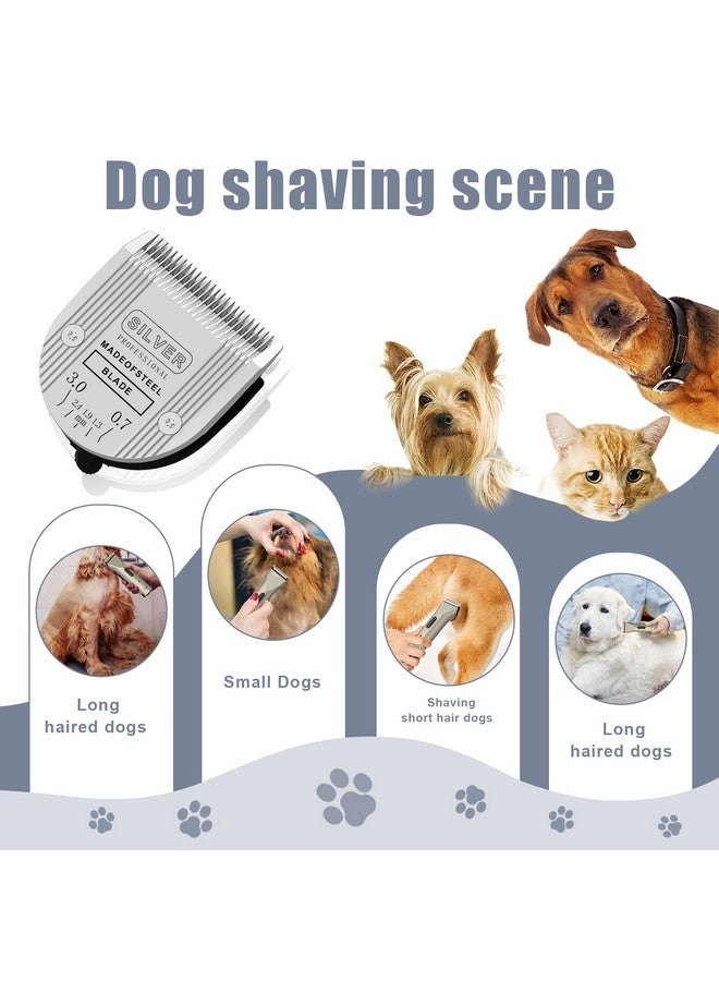 كولورسكي شفرات بديلة قابلة للتعديل 5 في 1 من colorski، قطعتان، متوافقة مع ماكينة Wahl 5 في 1 Clipper Bravura، وChromado، وCreativa، وFigura، وMotion، وSupergroom لقص شعر الكلاب - Image 5