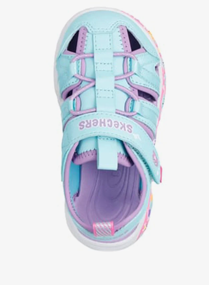 Skechers TURQUIOSE LAVENDER Infant Play Scene Splash for Women | Best Price UAE