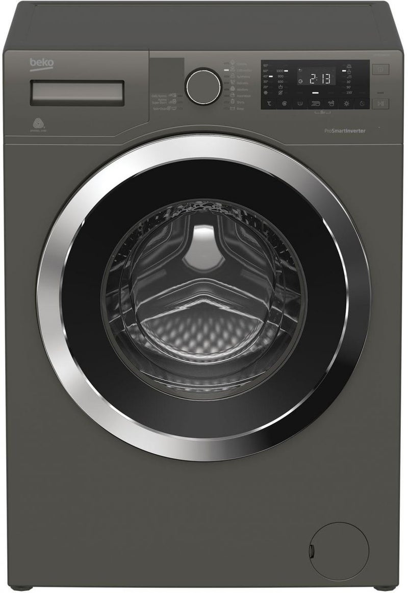 Beko Digital Front Loading Electric Washing Machine 7Kg WTV7512XMCI Grey/Silver/Black - Image 2