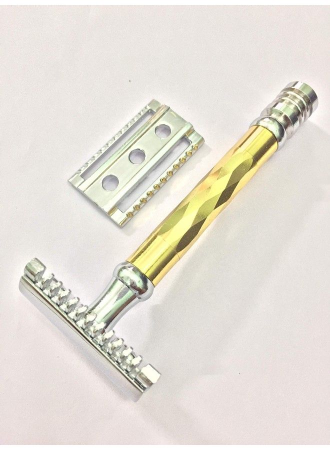 Romer-7 Regalia 2 Double Edge Safety Razor For Men With Dual Head Base (Open & Close) - Image 4