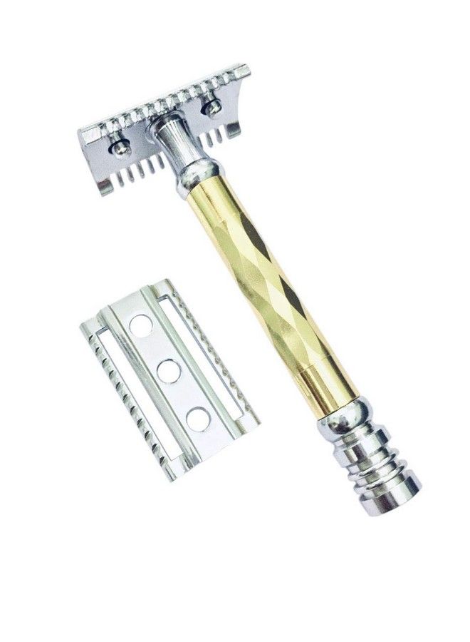 Romer-7 Regalia 2 Double Edge Safety Razor For Men With Dual Head Base (Open & Close) - Image 2
