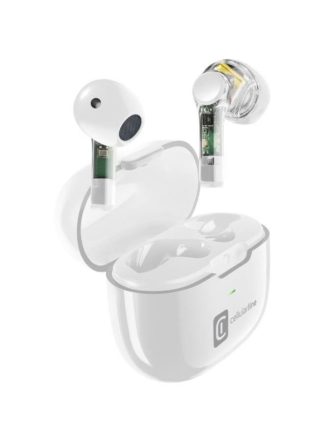 Cellularline Auricular Bluetooth Tws Fine White - Image 3