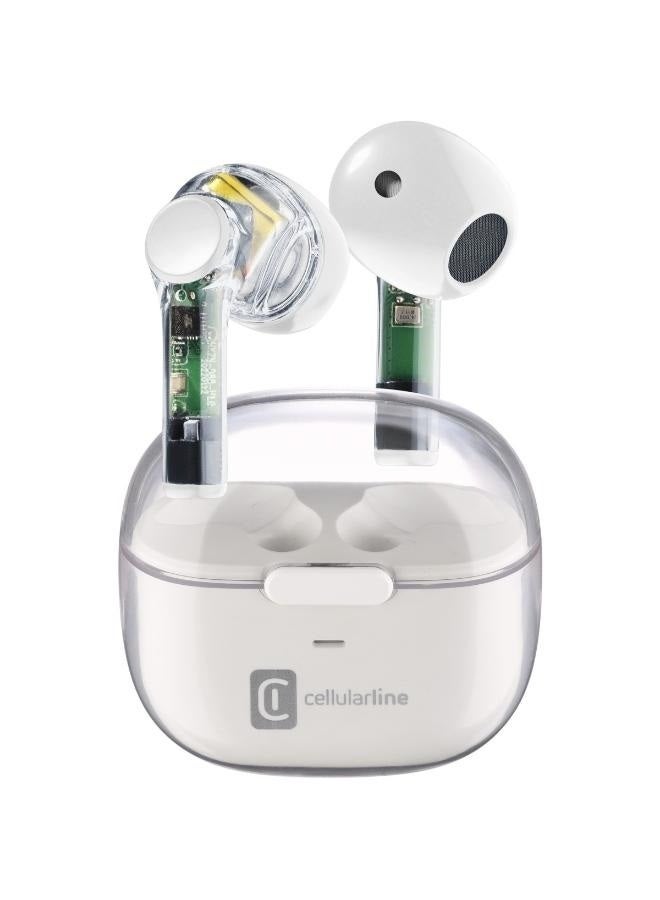 Cellularline Auricular Bluetooth Tws Fine White - Image 1