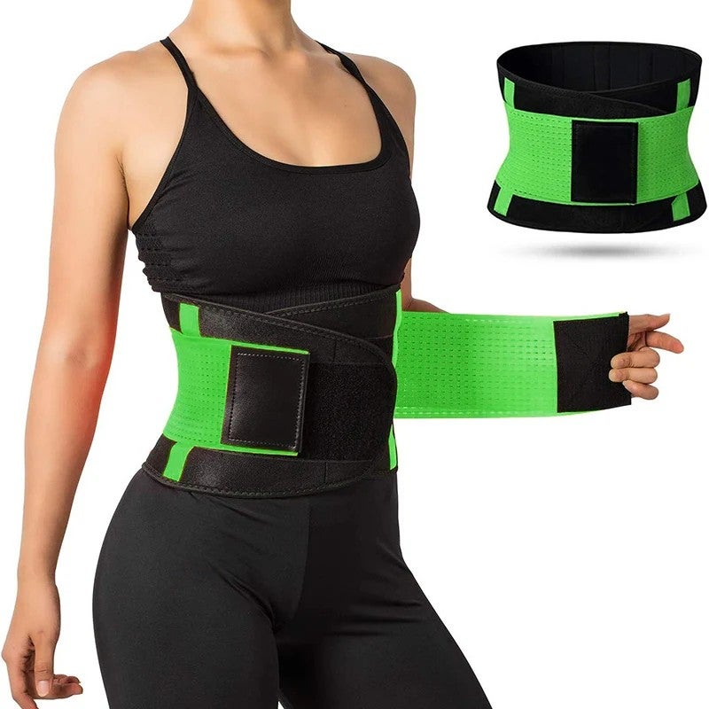 Bluejw Neoprene Slimming Waist Trimmer Belt - Belly Band Weight Loss Waist Cincher for Women & Men - Image 1