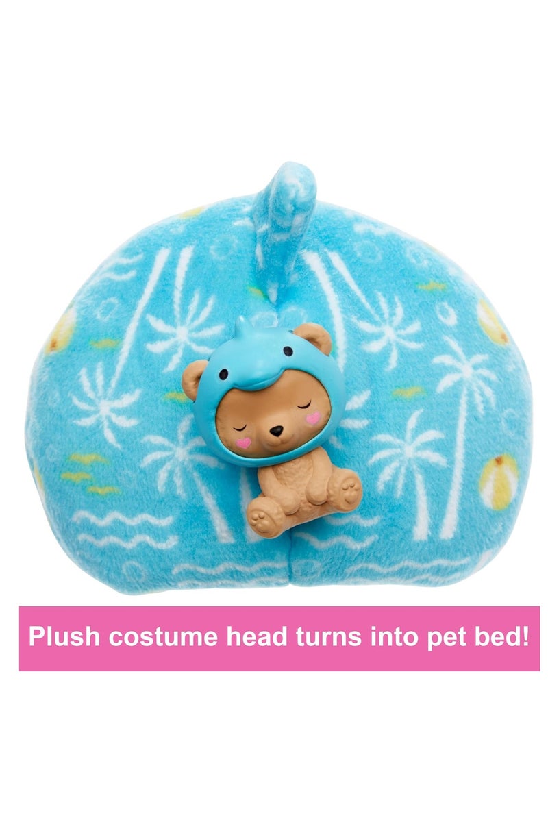 باربي اكشف عن سلسلة أزياء تشيلسي الصغيرة والإكسسوارات، دب تيدي في شكل دولفين - Image 4