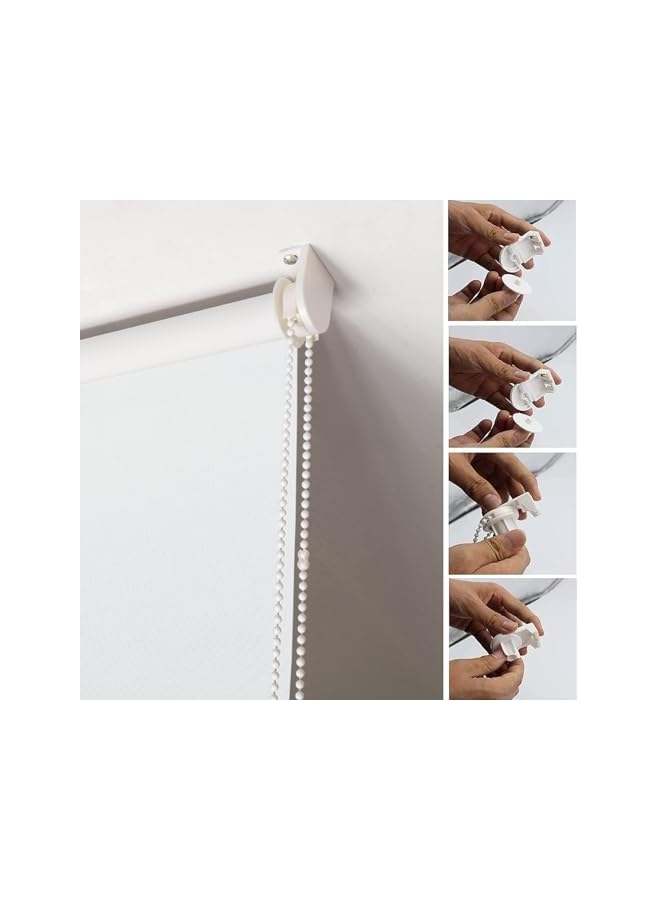 The Bros Child Safe Plastic Roller Blind Fittings, 25mm Spare With 3m Chain, Replacement Repair Kit for Windows, Durable and Versatile, for Curtain Rods/Brackets - Image 3