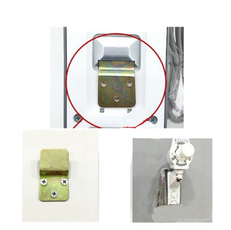 zoele Wall Fan Mounting Bracket, Wall Mounting Fan Oscillating Supports Rack, Oscillation Fans Hidden Holder Bracket (1Pack) - Image 2