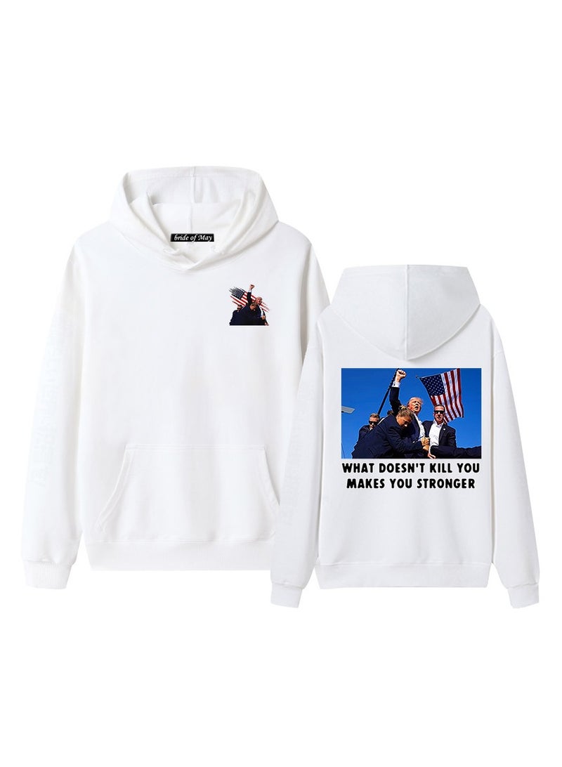 KUYING New Trump Print Hoodie - Image 1