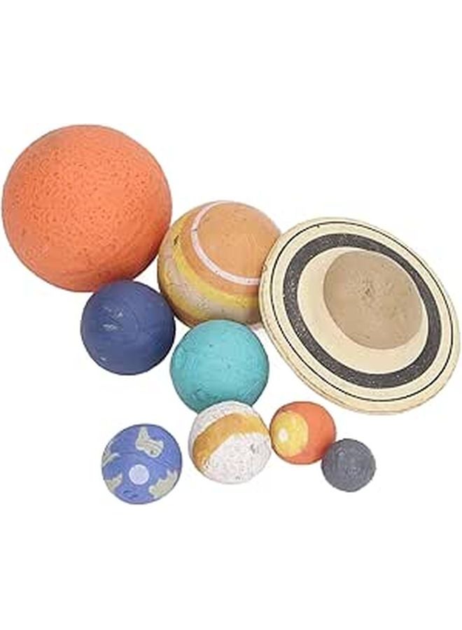 Solar System Planets PVC Model Educational Toy for Kids Tabletop Decor - Image 1