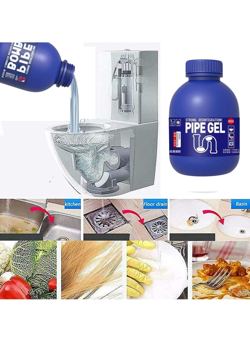 CMGTYYD 2 PCS Powerful Pipeline Dredging Drain, Kitchen Unblocker Drain Cleaner, Liquid Hair Drain Clog Remover, Sink Drain Cleaner for Kitchen Sinks, Tubs, Toilet Pipeline Cleaning Tool Tubs Clog Remover - Image 4