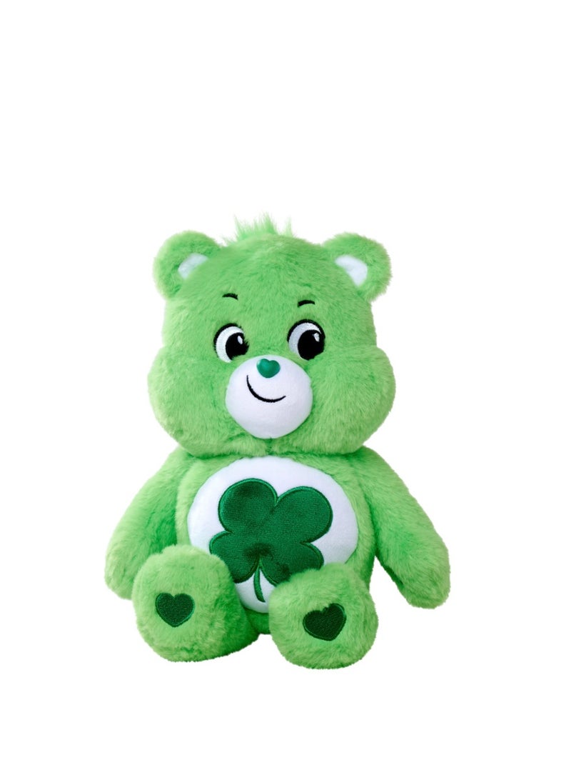 Care Bears Good Luck Bear 35cm  Plush | Collectable Cute Plush Toy, Cuddly Toys for Children, Soft Toys for Girls and Boys, Cute Teddies, from 0 Months - Image 1