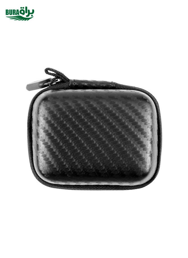 BURAQ For Insta360 GO 3 / GO 3S PULUZ Mini Body Bag Portable Carbon Fiber EVA Storage Bag (Black)  - Image 3