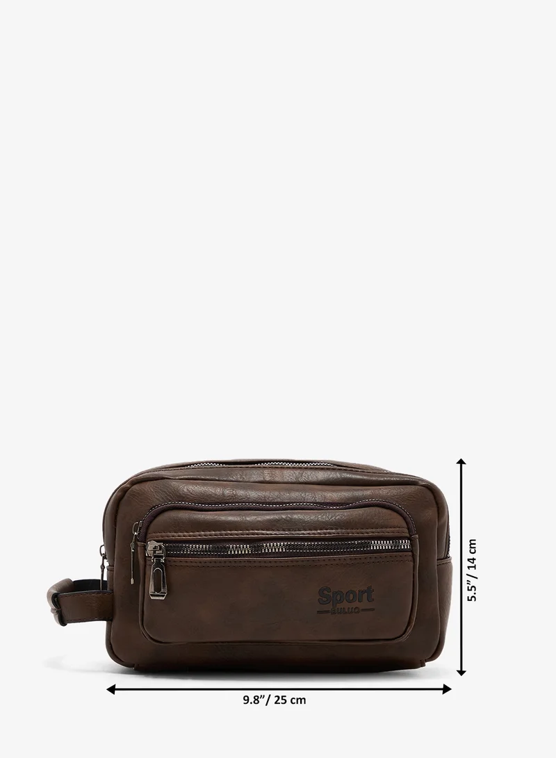 Seventy Five  Dual Compartment Toiletry Bag for Men | Best Price UAE