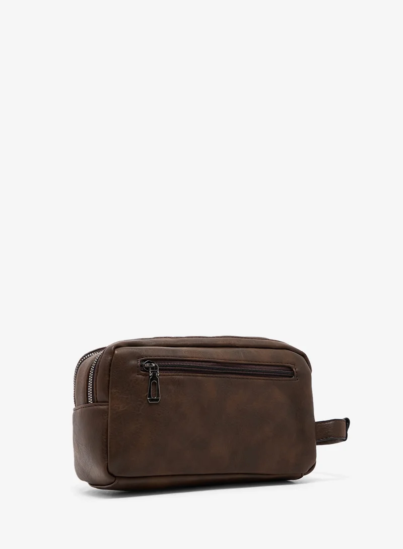 Seventy Five  Dual Compartment Toiletry Bag for Men | Best Price UAE