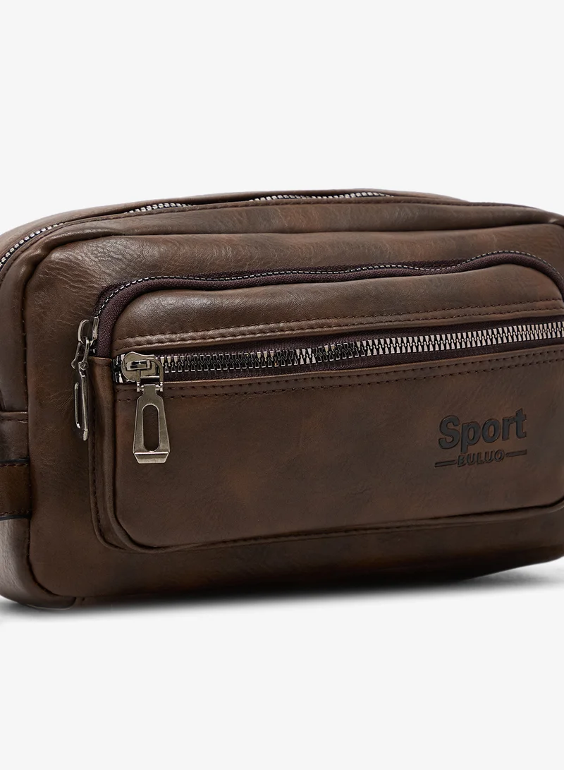 Seventy Five  Dual Compartment Toiletry Bag for Men | Best Price UAE