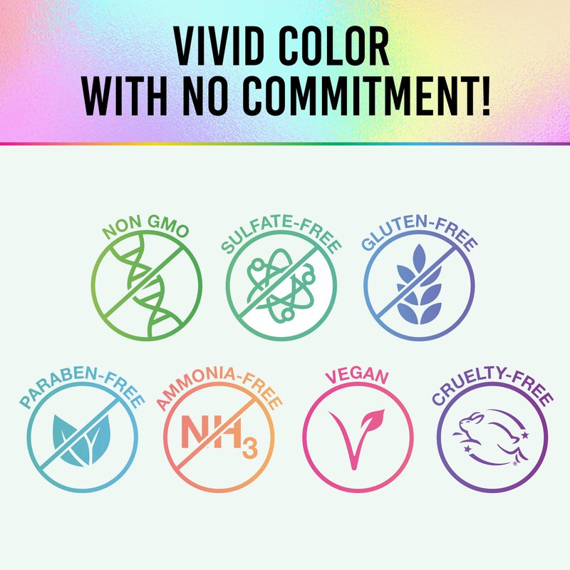 Punky Temporary Hair Color Spray â€“ Siberian White, Instant Vivid Temporary Hair Dye for Women, Wash Out, Hair-Color Spray, 3.5 oz - Image 4