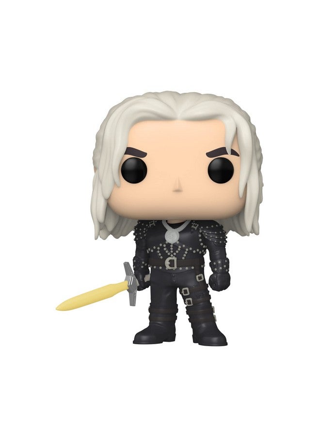 Funko Funko POP! TV: Witcher - Geralt with Sword - Glow in The Dark - The Witcher - Collectable Vinyl Figure - Gift Idea - Official Merchandise - for Kids & Adults - TV Fans - Image 3