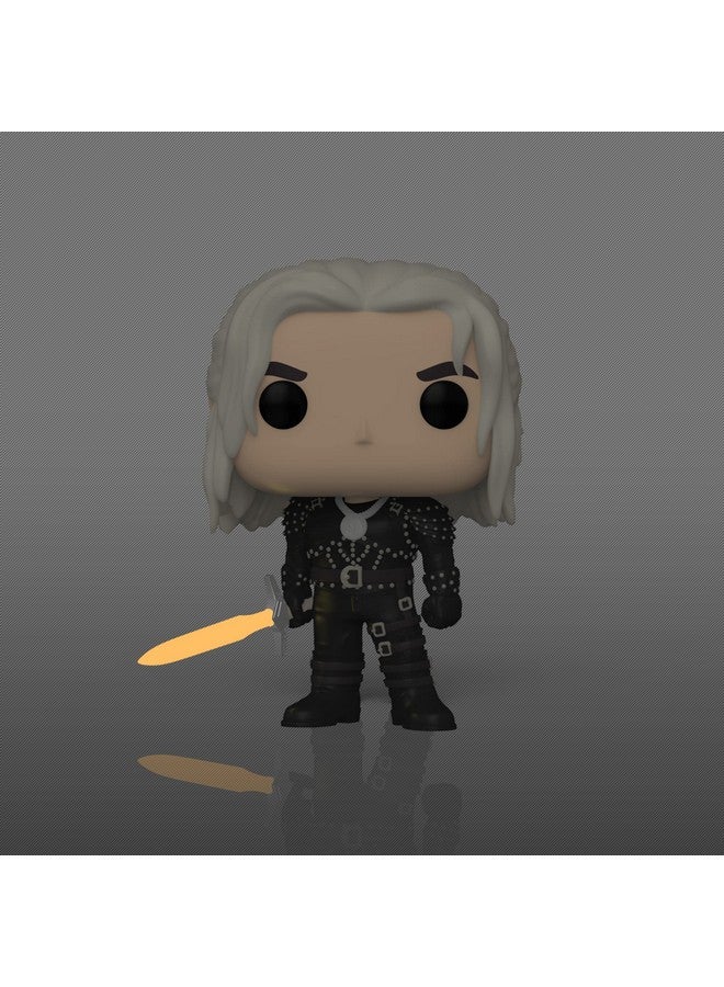 Funko Funko POP! TV: Witcher - Geralt with Sword - Glow in The Dark - The Witcher - Collectable Vinyl Figure - Gift Idea - Official Merchandise - for Kids & Adults - TV Fans - Image 4