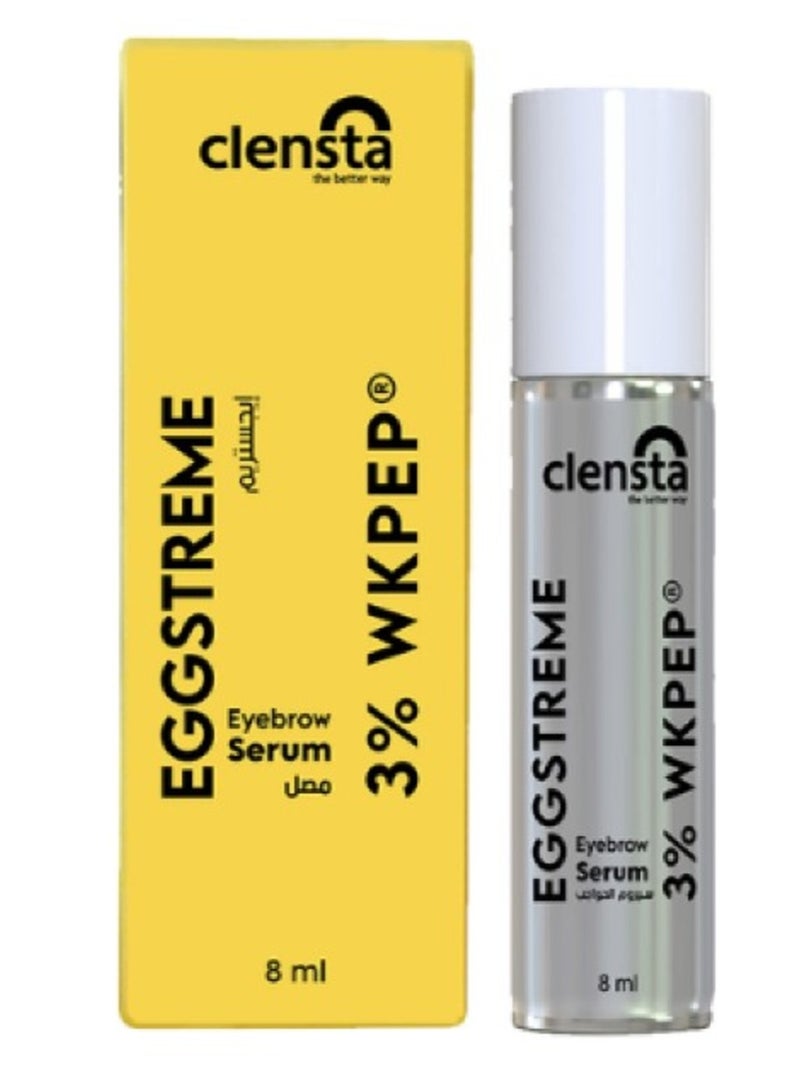Clensta Eggstreme Eyebrow Serum 8 ml - Image 1