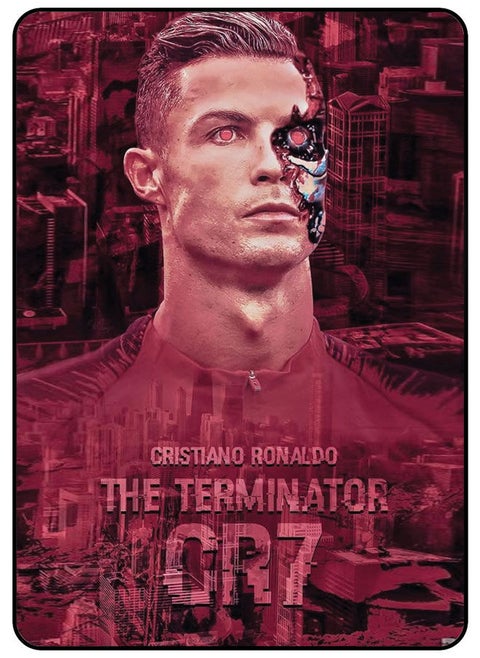 Protective Case Cover For Samsung Galaxy Tab S3 9.7 Inch 2017 Cristiano Ronaldo The Terminator CR7