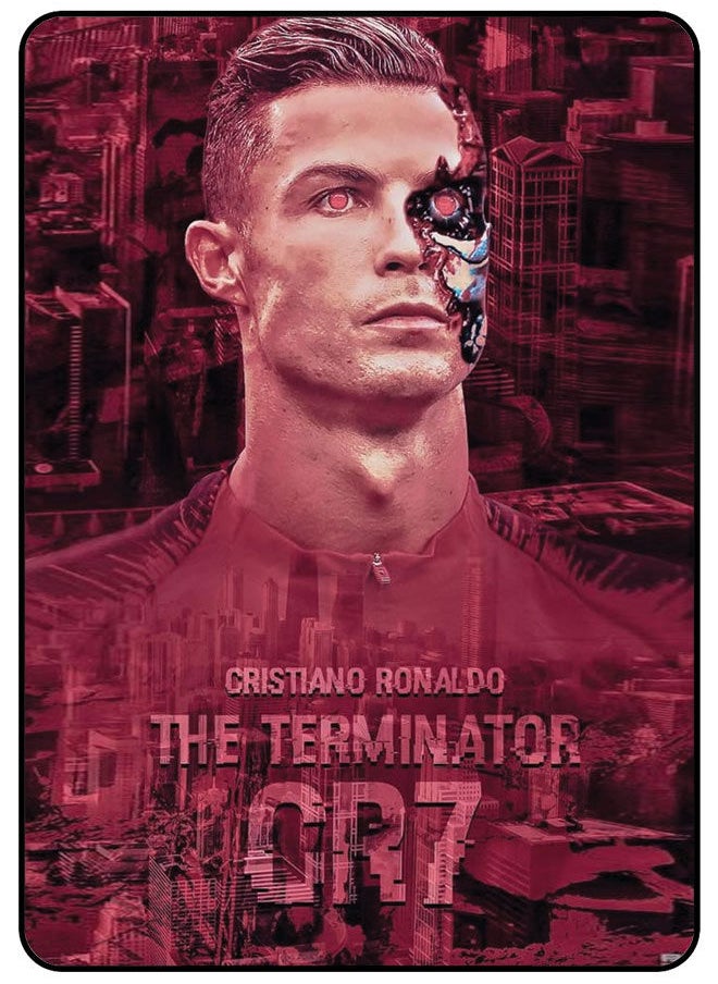 AMINA ALSHEBLI - Protective Case Cover For Samsung Galaxy Tab S3 9.7 Inch 2017 Cristiano Ronaldo The Terminator CR7 - Image 1