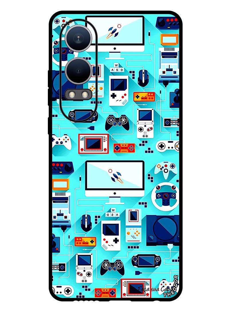Theodor Protective Case Anti Scratch Shock Proof Bumper Cover For OnePlus Nord CE4 Lite Gaming Wallpaper - Image 1