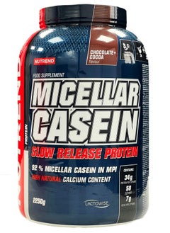 NUTREND Micellar Casein, 2250g, Chocolate & Cocoa  - Image 1