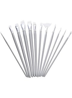 Paint Brushes With High Quality Set Of 12 Pieces