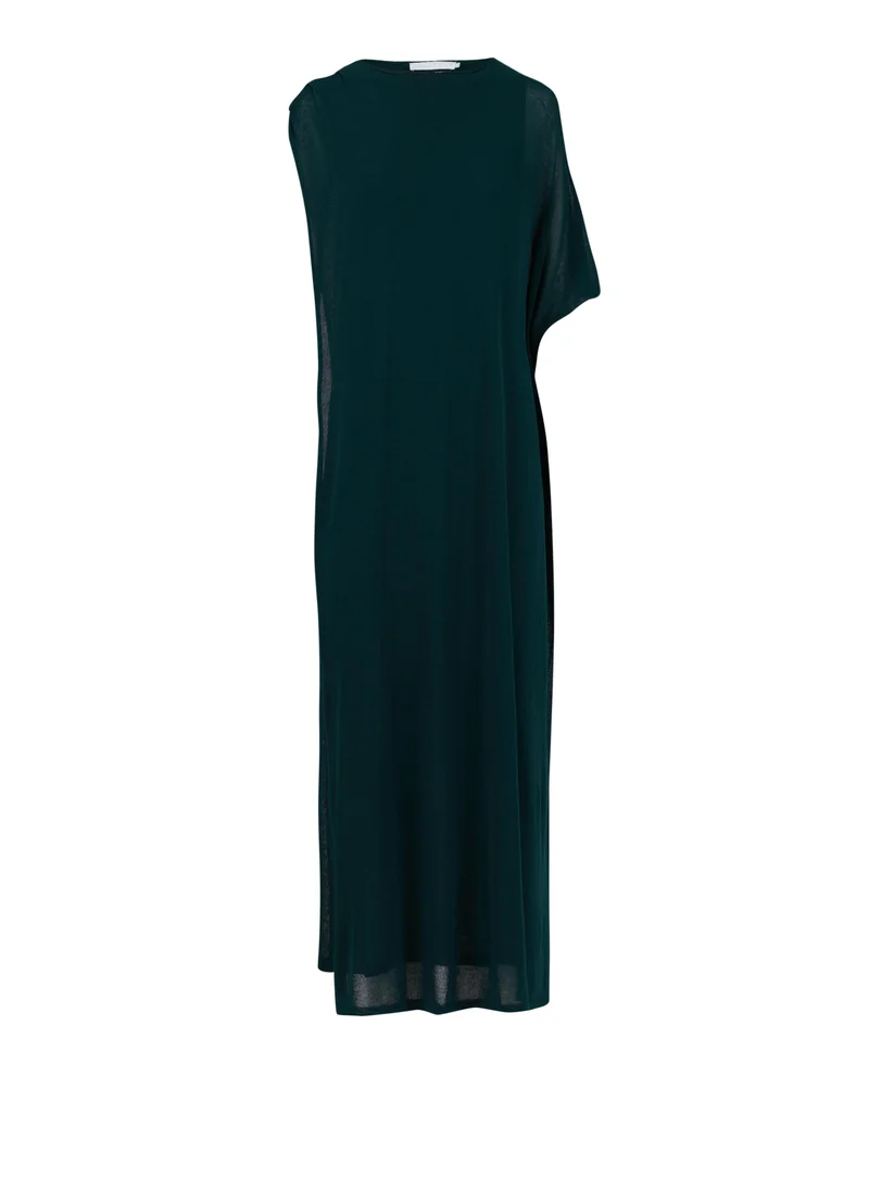 leem  Asymmetric Knitted Kaftan - Shorter length for Women | Best Price UAE