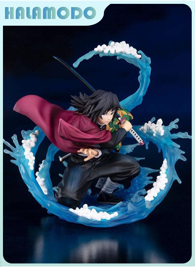 HALAMODO Giyu Tomioka ZERO Series 17cm Action Figure ，Desk Ornament and Cool Birthday Gift for Kids  - Image 3