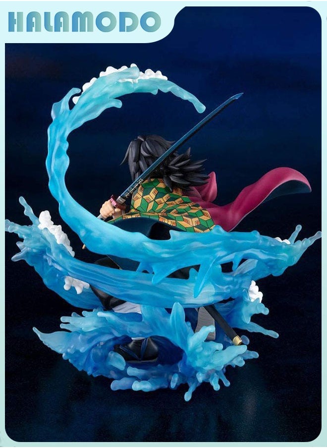 HALAMODO Giyu Tomioka ZERO Series 17cm Action Figure ，Desk Ornament and Cool Birthday Gift for Kids  - Image 4