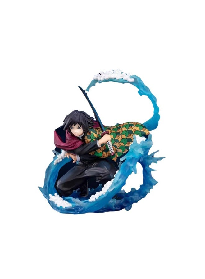 Halamodo Giyu Tomioka ZERO Series 17cm Action Figure ，Desk Ornament and Cool Birthday Gift for Kids - Image 2