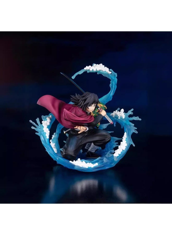 Halamodo Giyu Tomioka ZERO Series 17cm Action Figure ，Desk Ornament and Cool Birthday Gift for Kids - Image 4