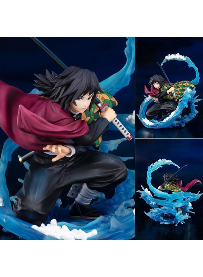 Halamodo Giyu Tomioka ZERO Series 17cm Action Figure ，Desk Ornament and Cool Birthday Gift for Kids - Image 1