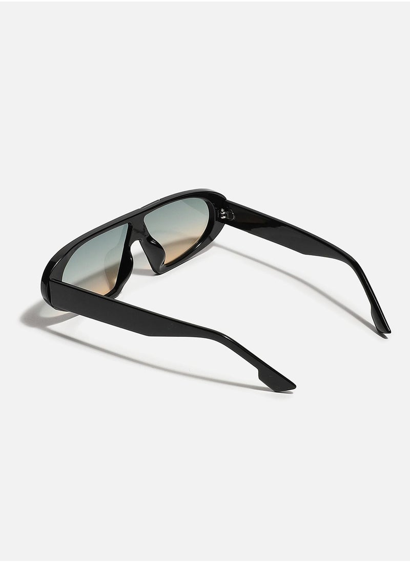 Haute Sauce Black Oversized Sunglass  - Image 3