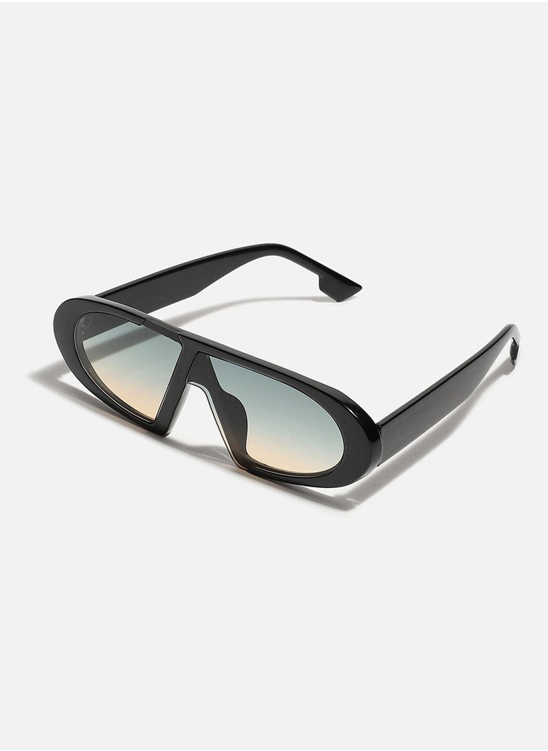 Haute Sauce Black Oversized Sunglass  - Image 2
