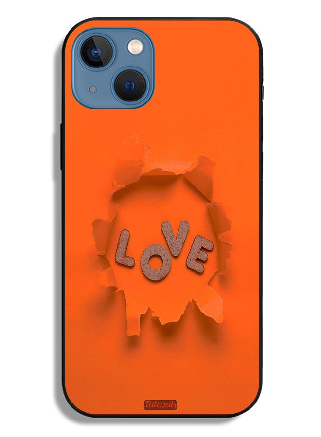 Tolwak Apple iPhone 13 Protective Case Love - Image 2
