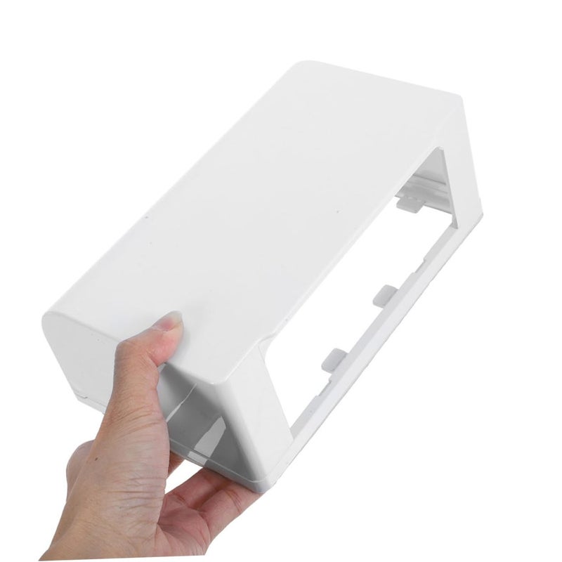 KICHOUSE 2 Pack Adhesive Weatherproof Outlet Box Covers For Wall Easy Installation - Image 4